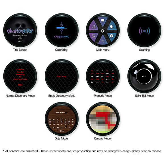 Chattergeist Touch Screenshots