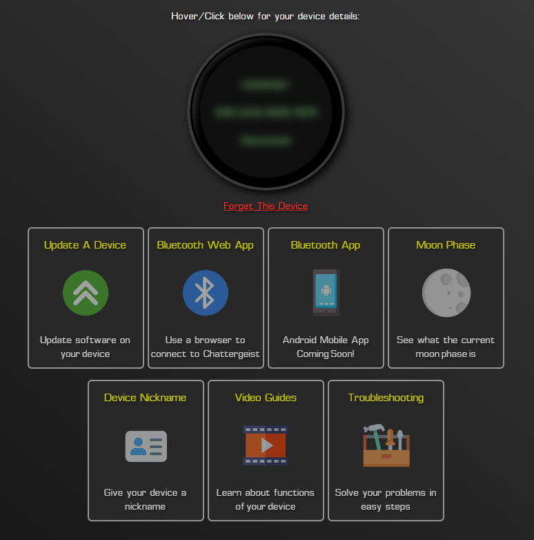 Chattergeist Touch Update v1.31 Released